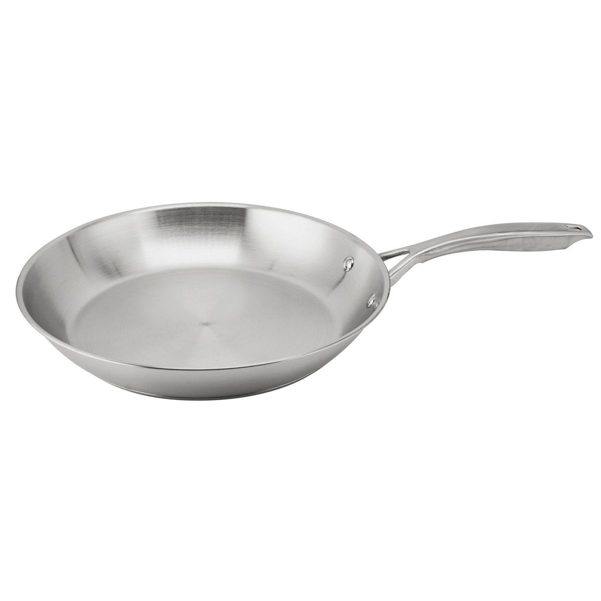 JUST HOME COLLECTION - Sartén Acero inoxidable Plateado