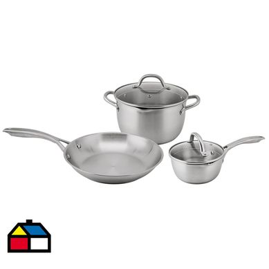 Batera de cocina 5 piezas inox
