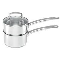 Cacerola 16 cm con tapa acero inoxidable