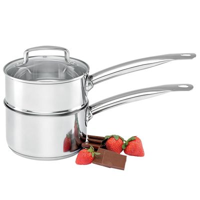 Imagen 2 del producto Cacerola 16 cm con tapa acero inoxidable