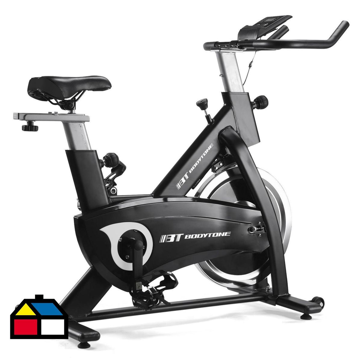BODYTONE - Bicicleta Spinning 13 kg Tour3 Negro