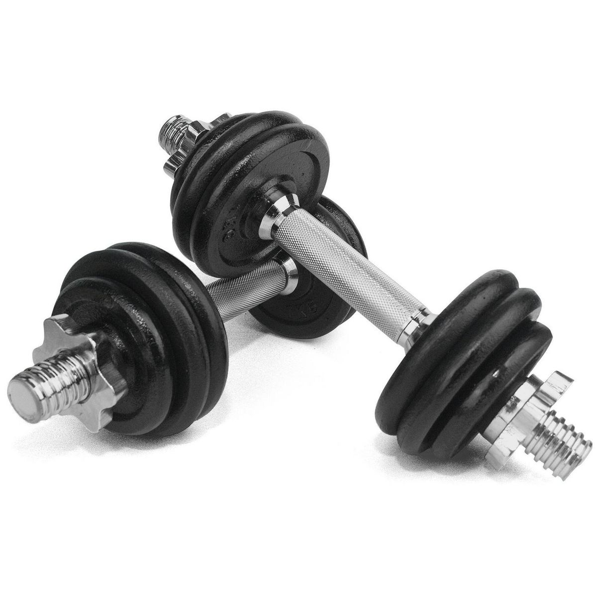 BODYTONE - Kit pesas 20 kg. Negro