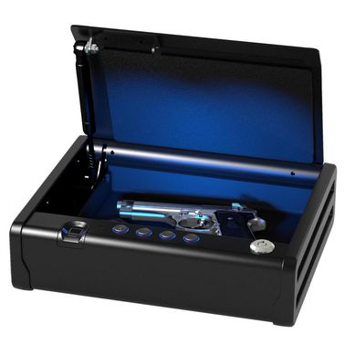 Caja fuerte para pistola con huella digital