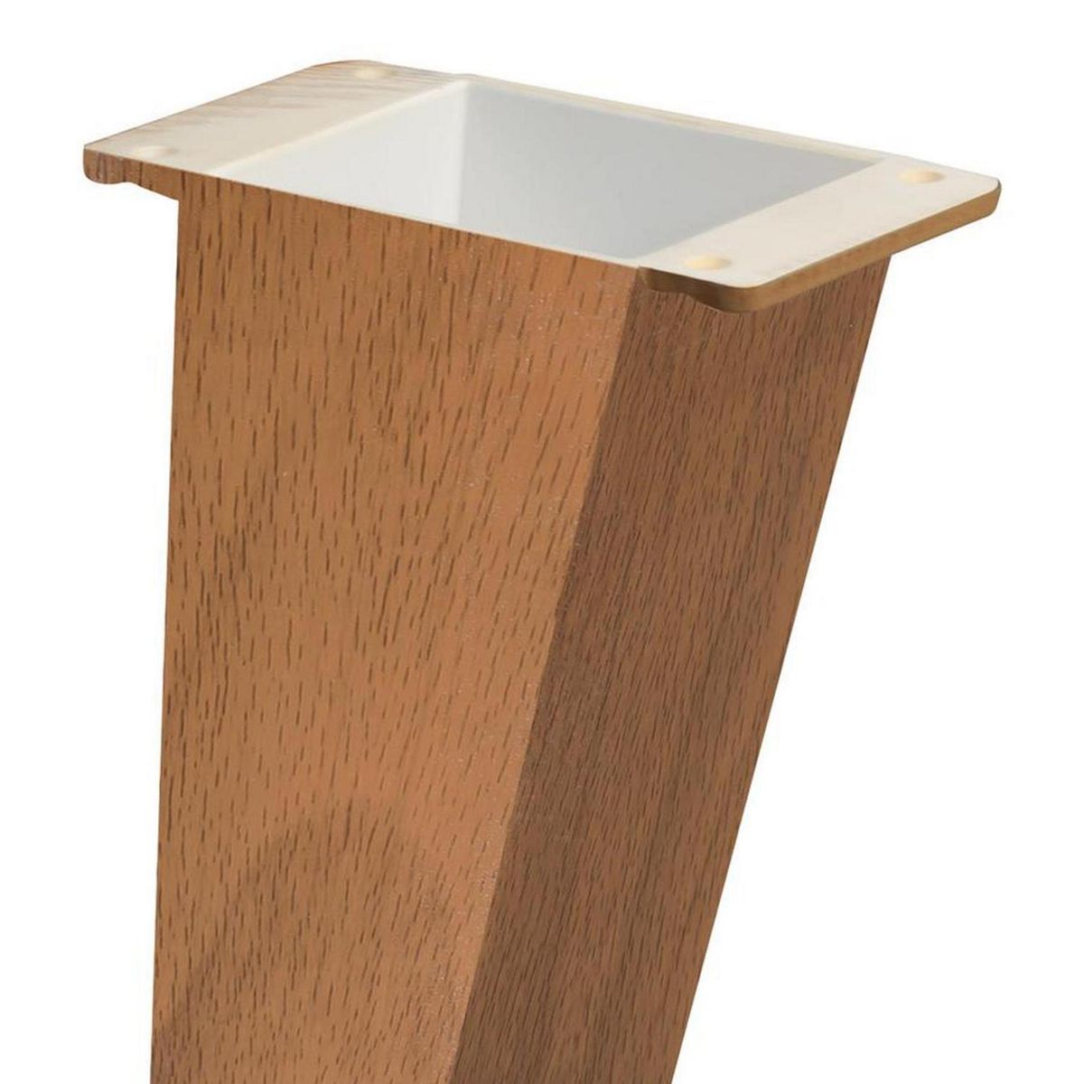 FIXSER - Pata inclinada Kio ABS 120 mm miel