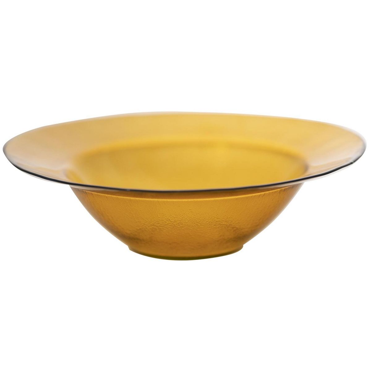 VIDRIOS SAN MIGUEL - Bowl Diseños 36 cm Ambar