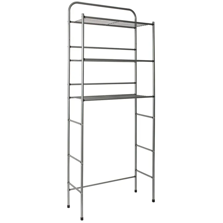 Estante Metálico Para Baño 3 Niveles 61X165X25 Cm