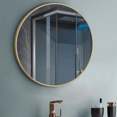 Imagen 2 del producto Espejo redondo 80 cm brush gold