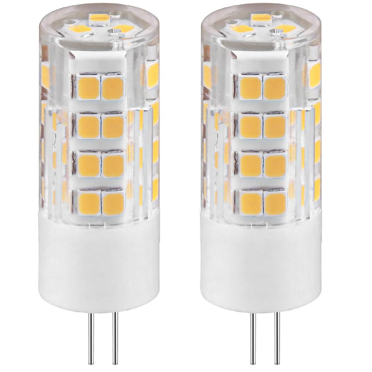 DAIRU - Pack 2 Led Biplin 4 W G4 320 lm Luz Fría