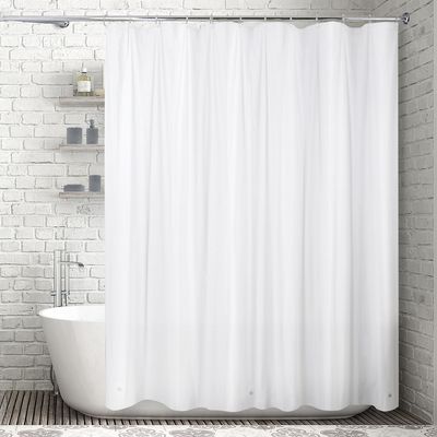 Imagen 2 del producto Forro Cortina Baño Blanco 190x195cm con Iman