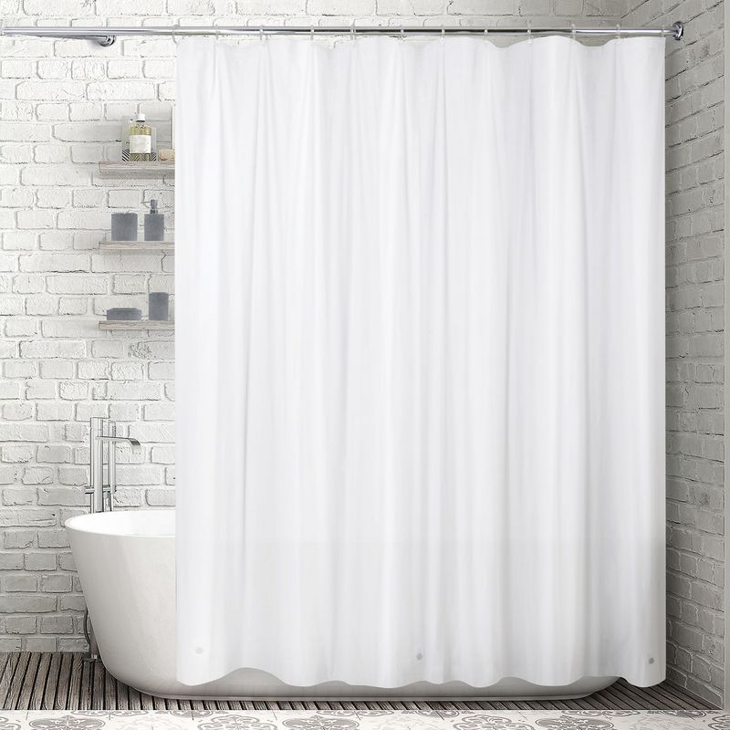 CASA BONITA - Forro cortina de baño 190x195 cm blanco