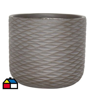 Macetero Florencia 29,5x27 cm caf