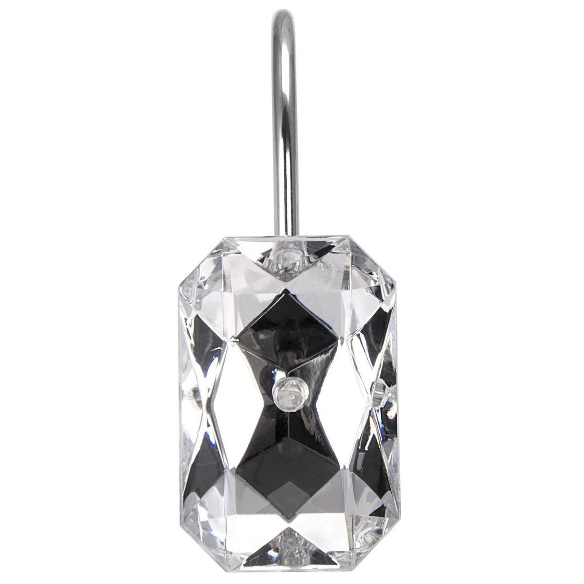 JUST HOME COLLECTION - Set 12 ganchos gemas plata