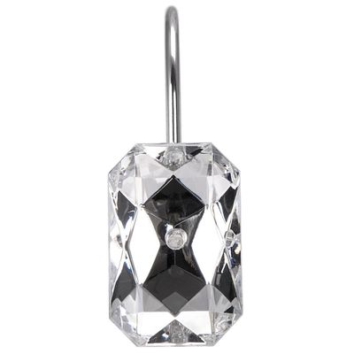 Imagen 2 del producto Set 12 ganchos gemas plata