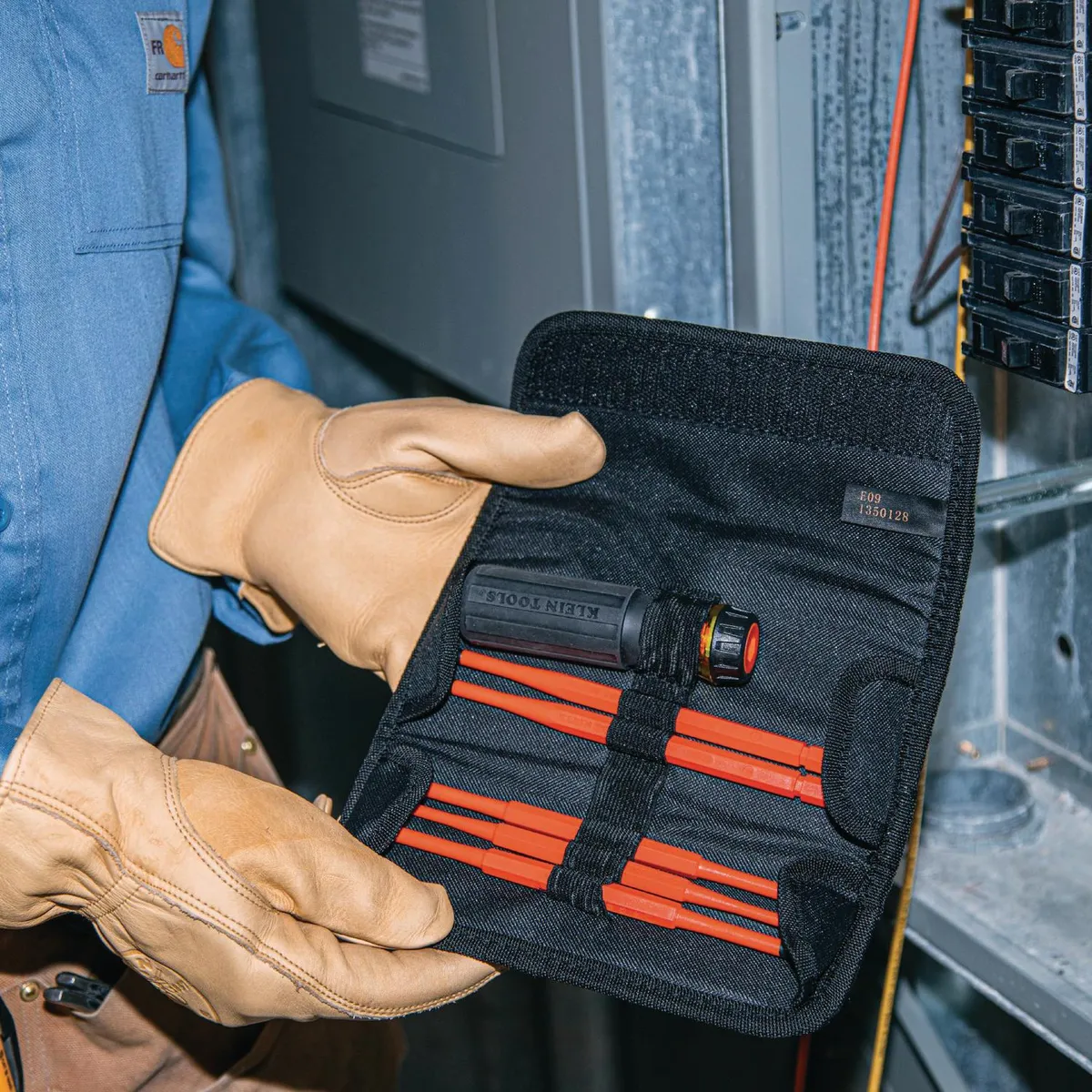 KLEIN TOOLS - Juego destornilladores aislado 8 en 1 intercambiable