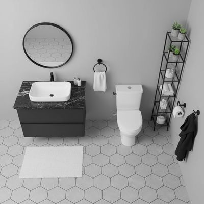 Imagen 2 del producto Set De Accesorios Baño 3 Piezas Toallero Argolla Chicago