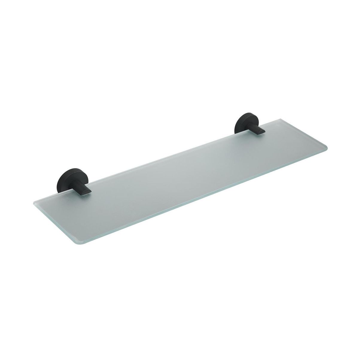 SENSI DACQUA - Repisa vidrio negro mate