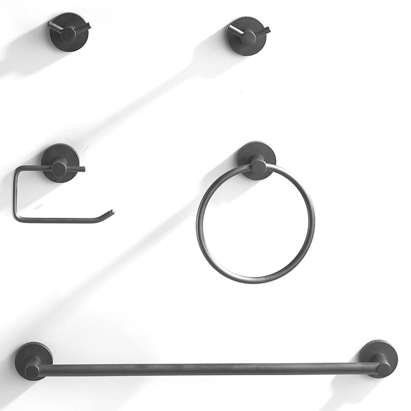 SENSI DACQUA - Set de 5 piezas negro mate