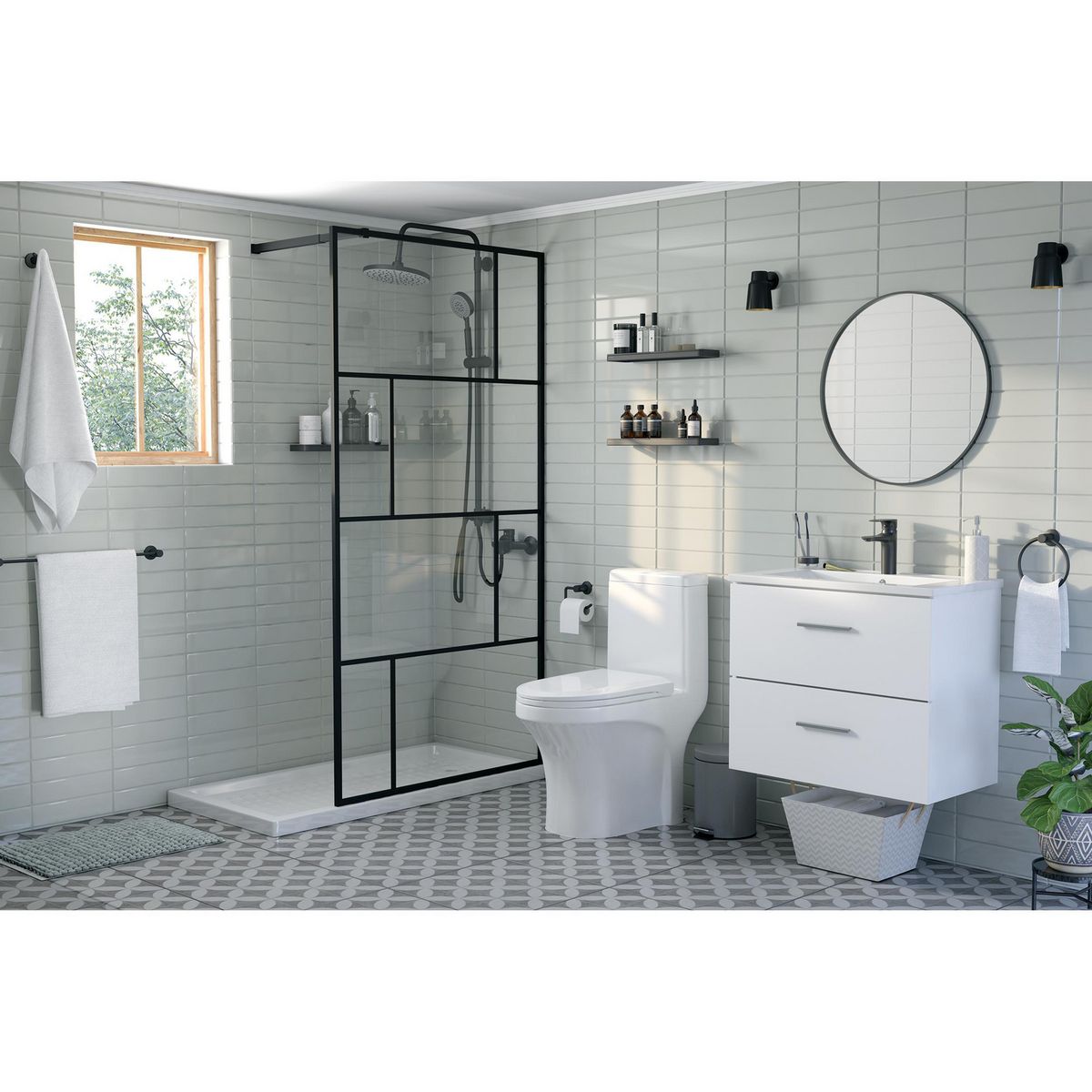 Set De Accesorios Baño 5 Piezas Chicago, marca SENSI DACQUA - Foto Principal