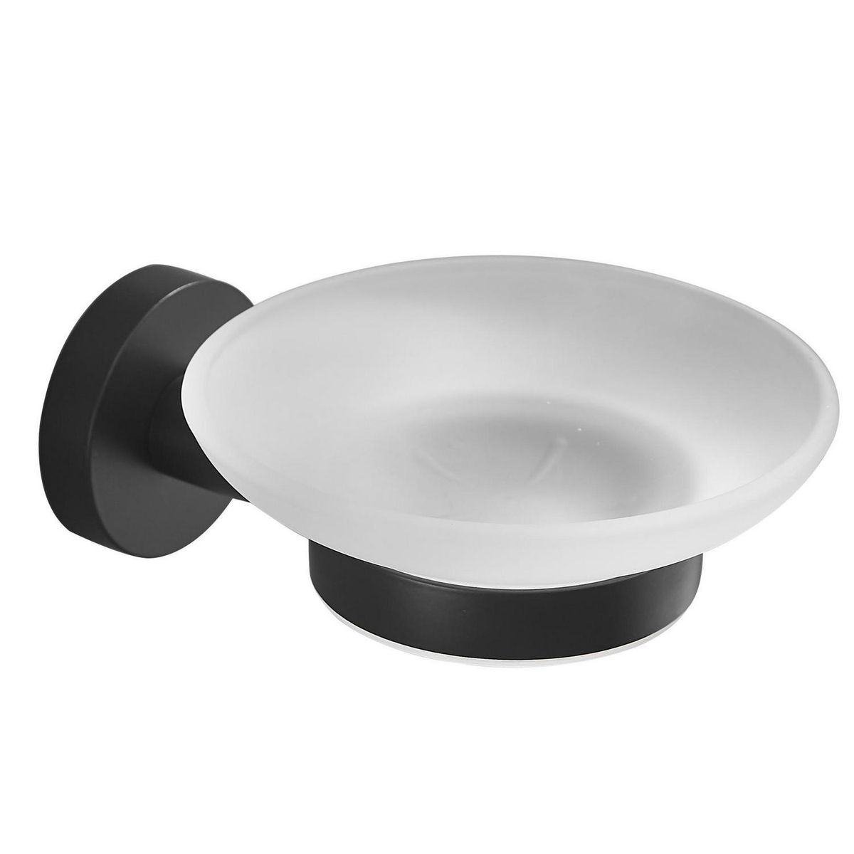 SENSI DACQUA - Porta jabón negro mate