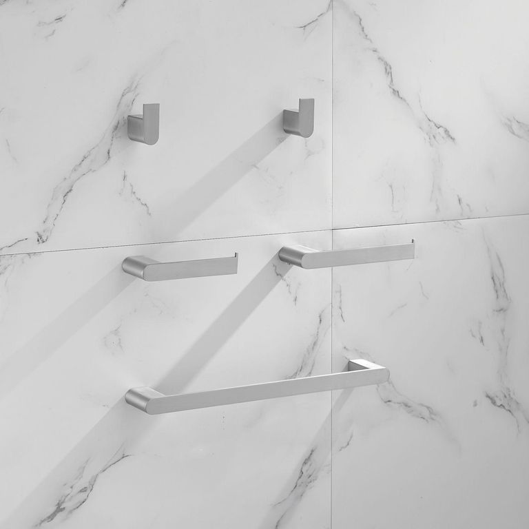 Set De Accesorios Baño 5 Piezas Inoxidable Sidney