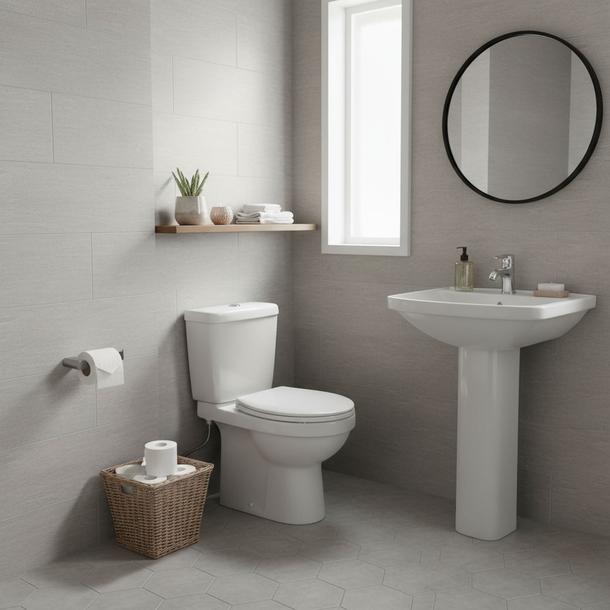 SENSI DACQUA - Porta papel sidney niquel