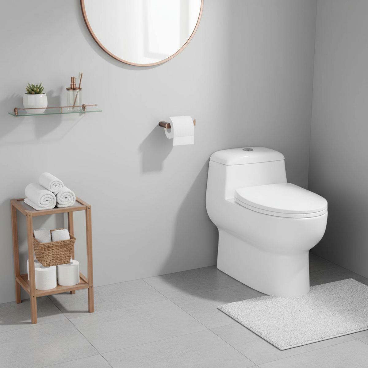 SENSI DACQUA - Porta papel Sidney cobre