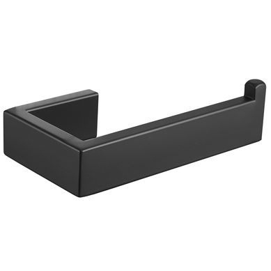 Porta papel New York negro mate