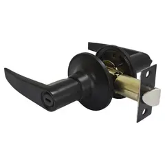 FIXSER - Cerradura manija baño negro