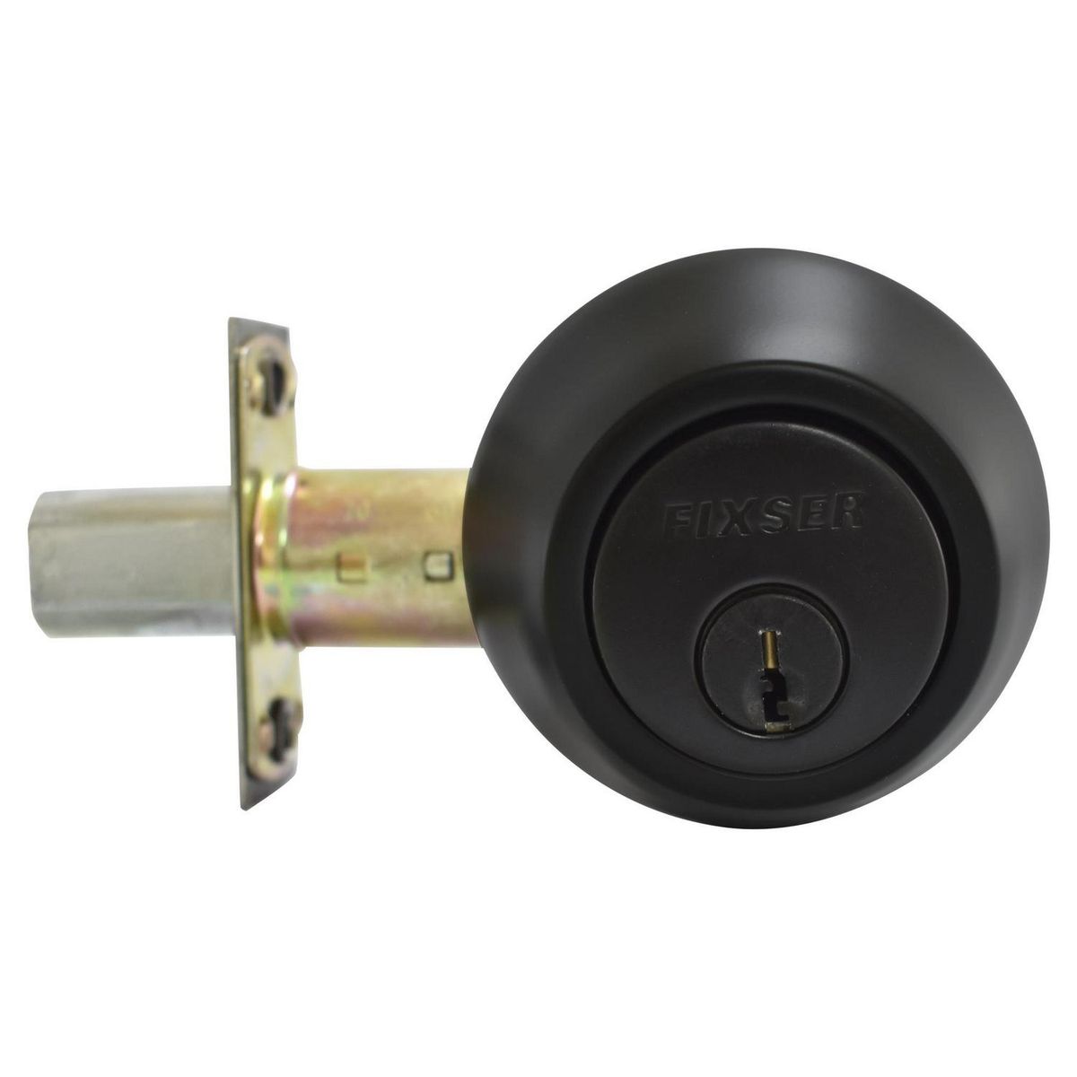 FIXSER - Cerrojo sencillo acabado negro