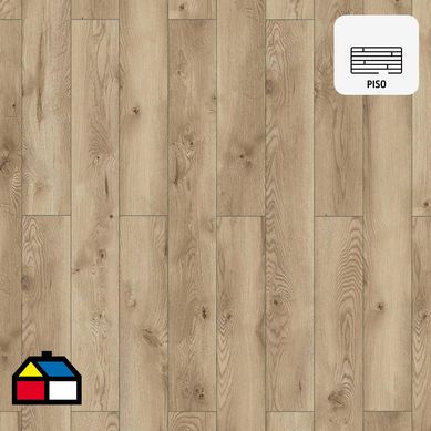 Piso lminado 10 mm oak 1,62 m2