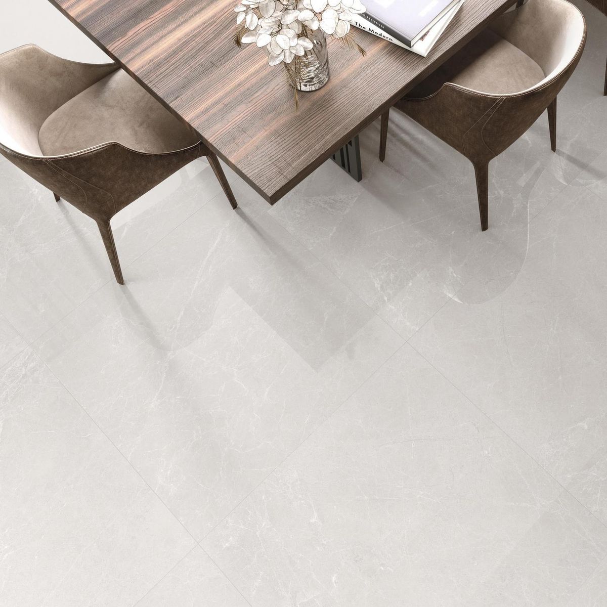 PAMESA - Porcelanato 60.8x60.8 cm Murano Blanco 1.48 m2