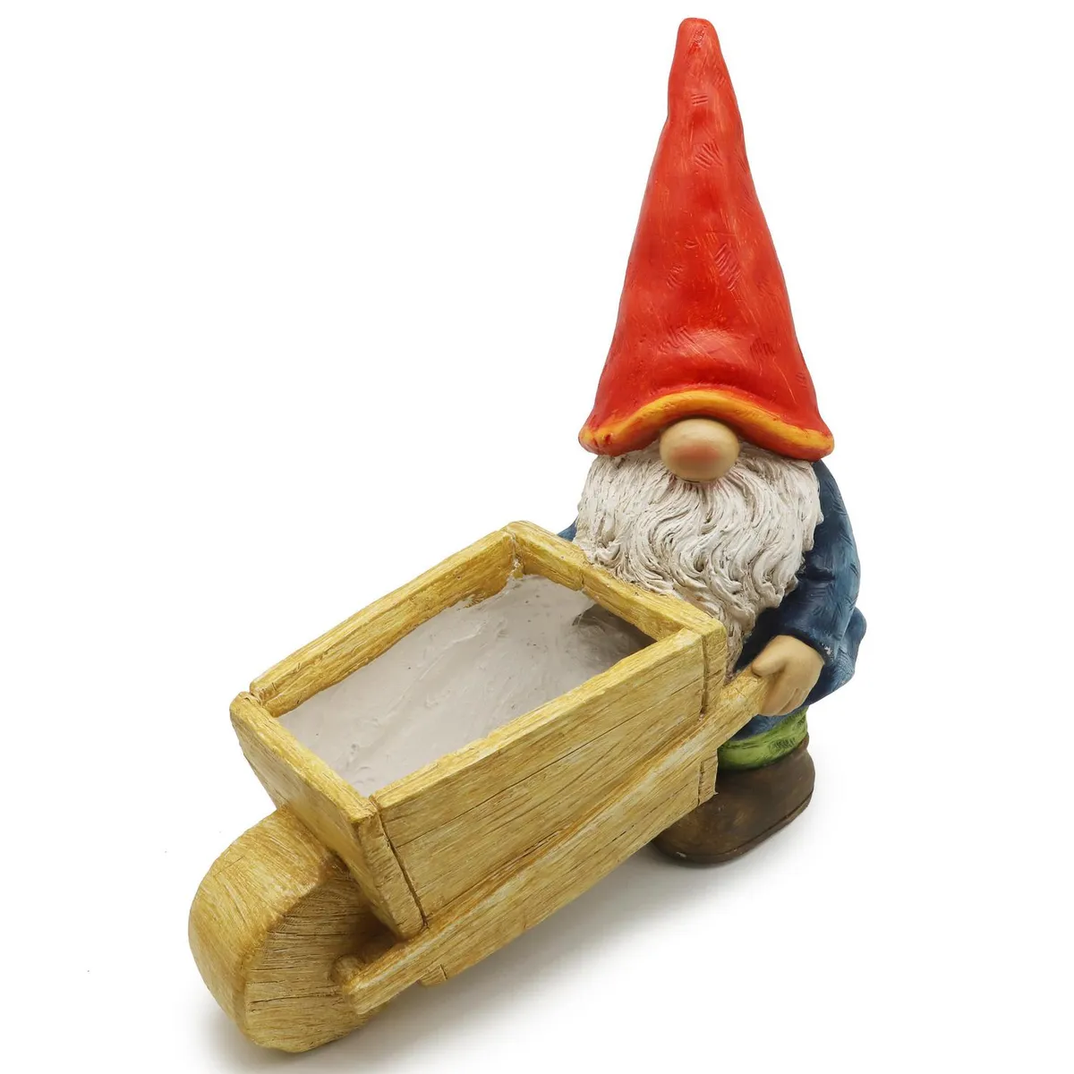 JUST HOME COLLECTION - Duende con carretilla 47 cm