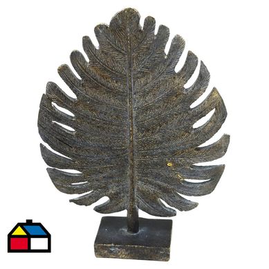 Hoja poliresina con base 23,5 cm