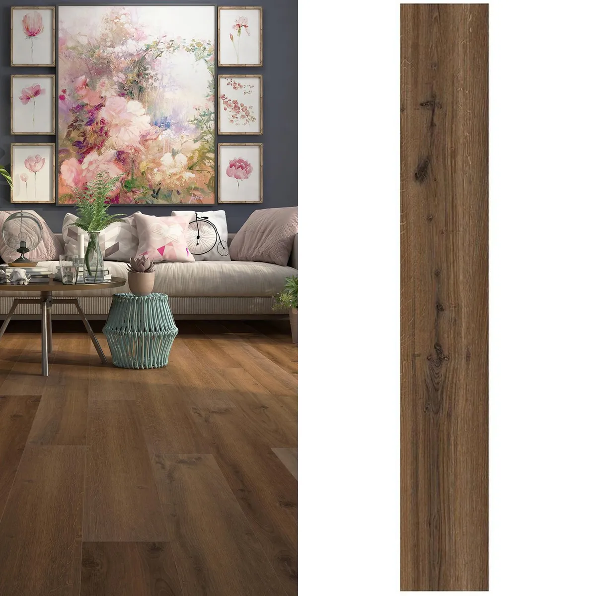 HOLZTEK - Piso Flotante 7 mm Oak Brown OAK 2.24 m2