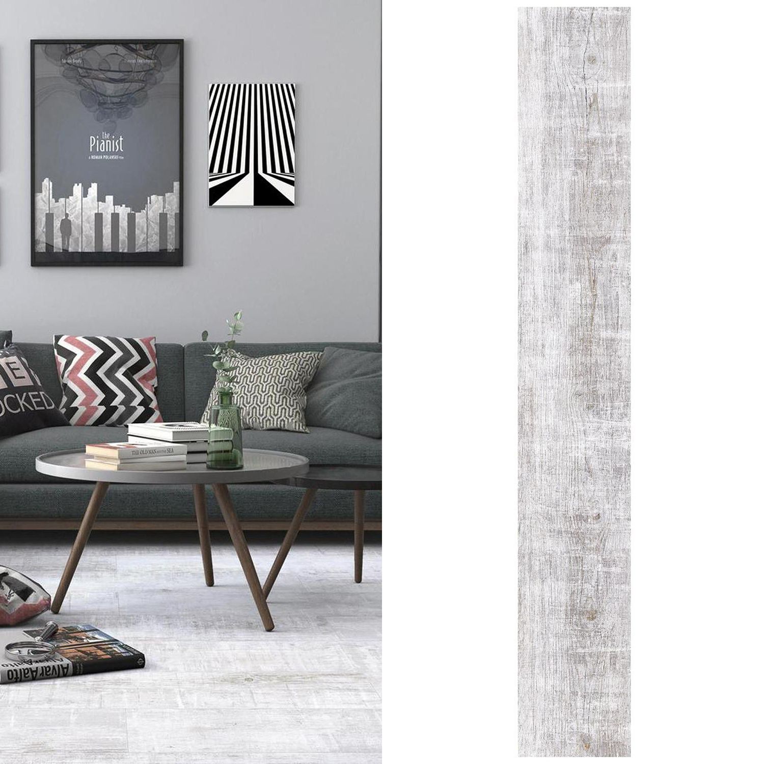 HOLZTEK Piso Flotante 8 mm Spruce Grey Grey 1.99 m2 | Falabella Chile