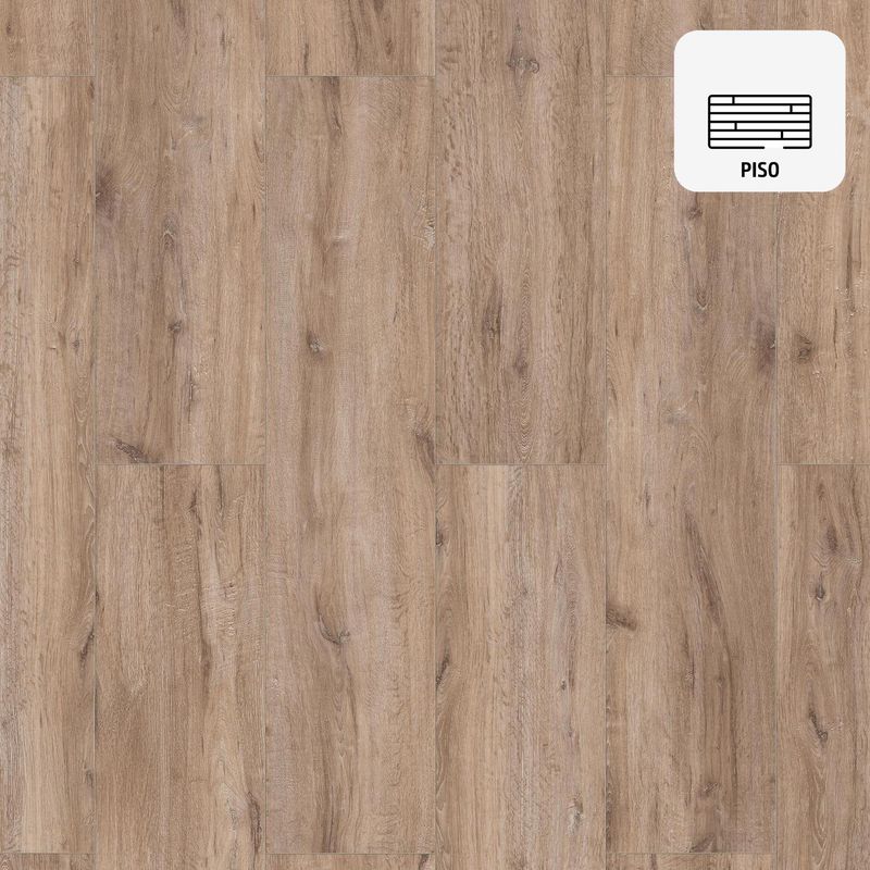 HOLZTEK - Piso Flotante 8 mm Oak Natural Oak 1.99 m2