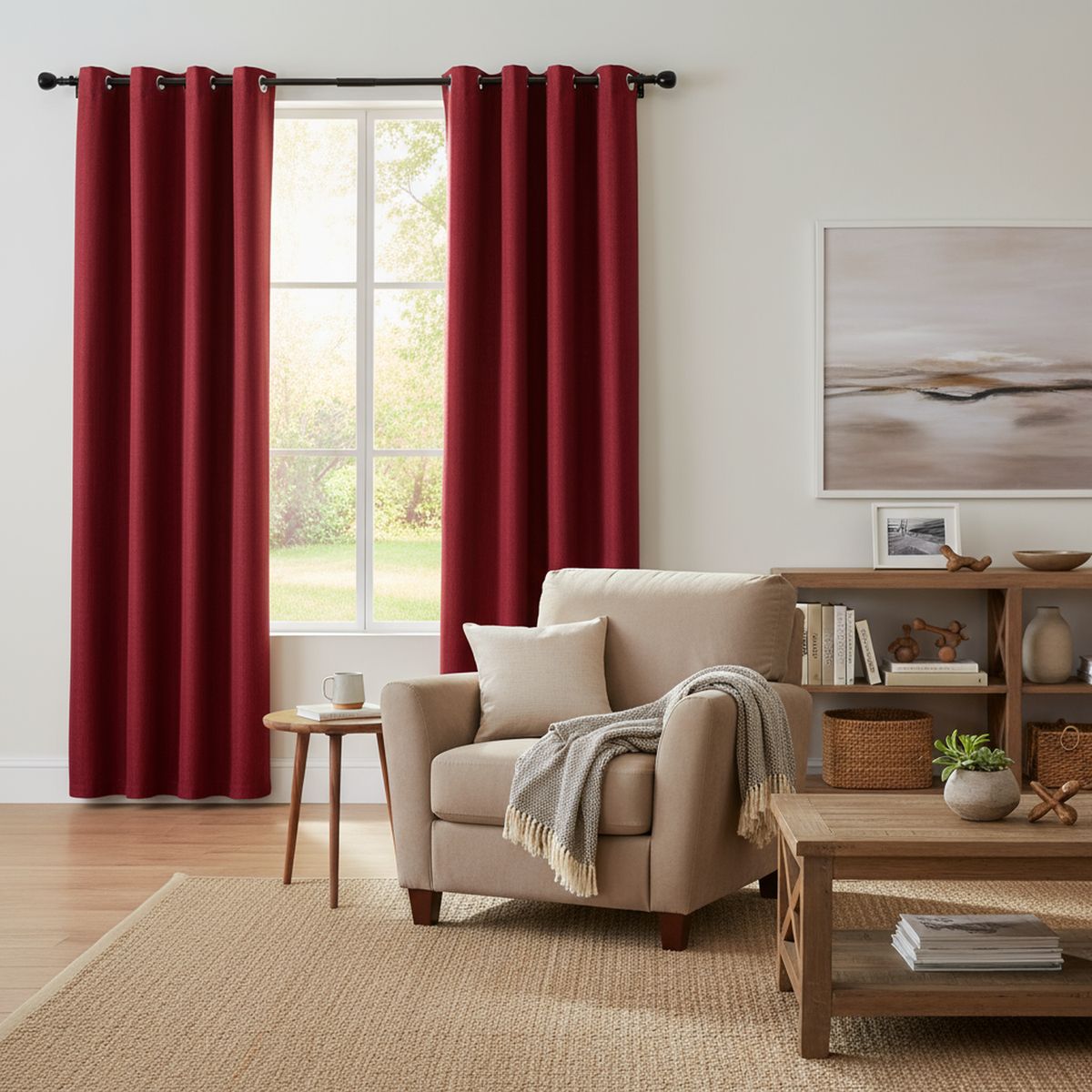 JUST HOME COLLECTION - Cortina Sun Out Port 145x250 cm