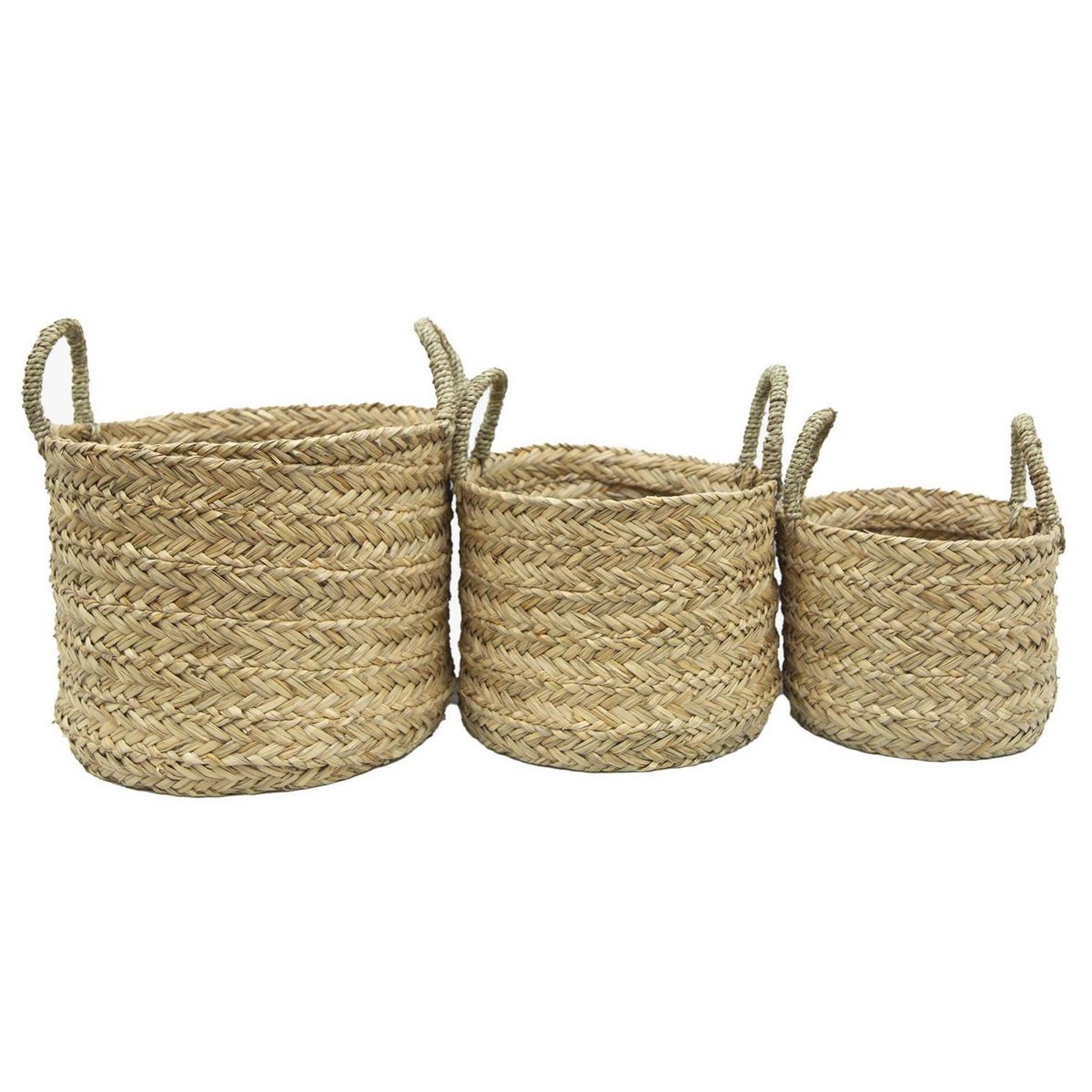 JUST HOME COLLECTION - Set 3 Canastos Quilca