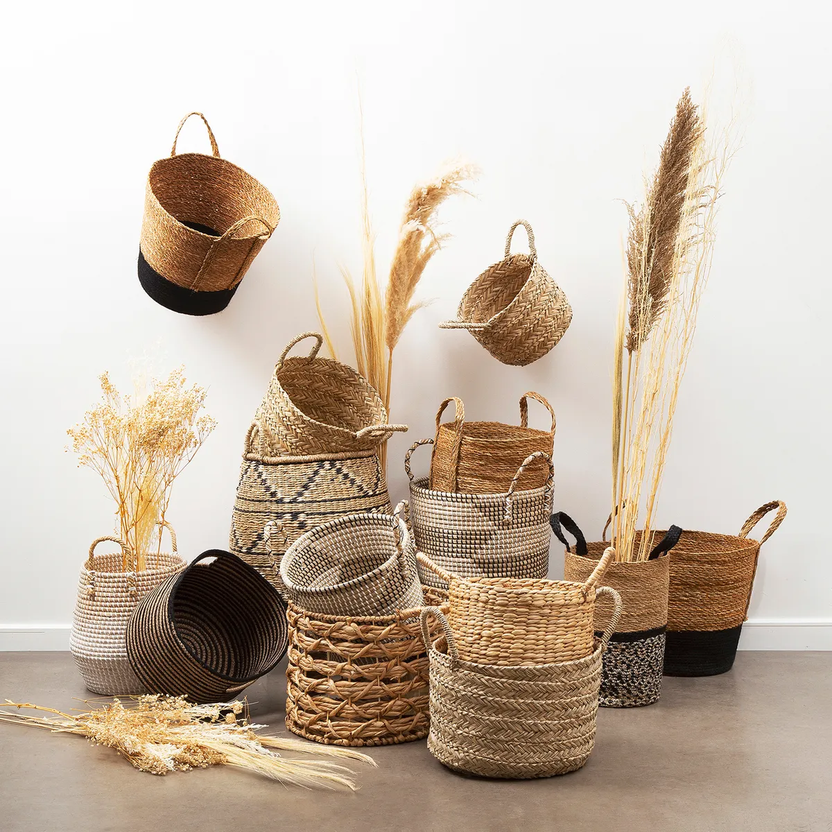 JUST HOME COLLECTION - Canasto Quilca 31x21x31 cm 