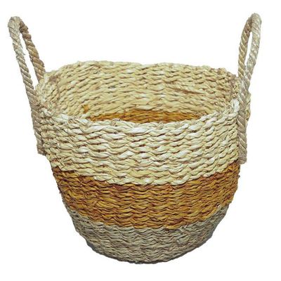 Imagen 2 del producto Canasto Decorativo Palma Hierba Marina 24X20 Cm