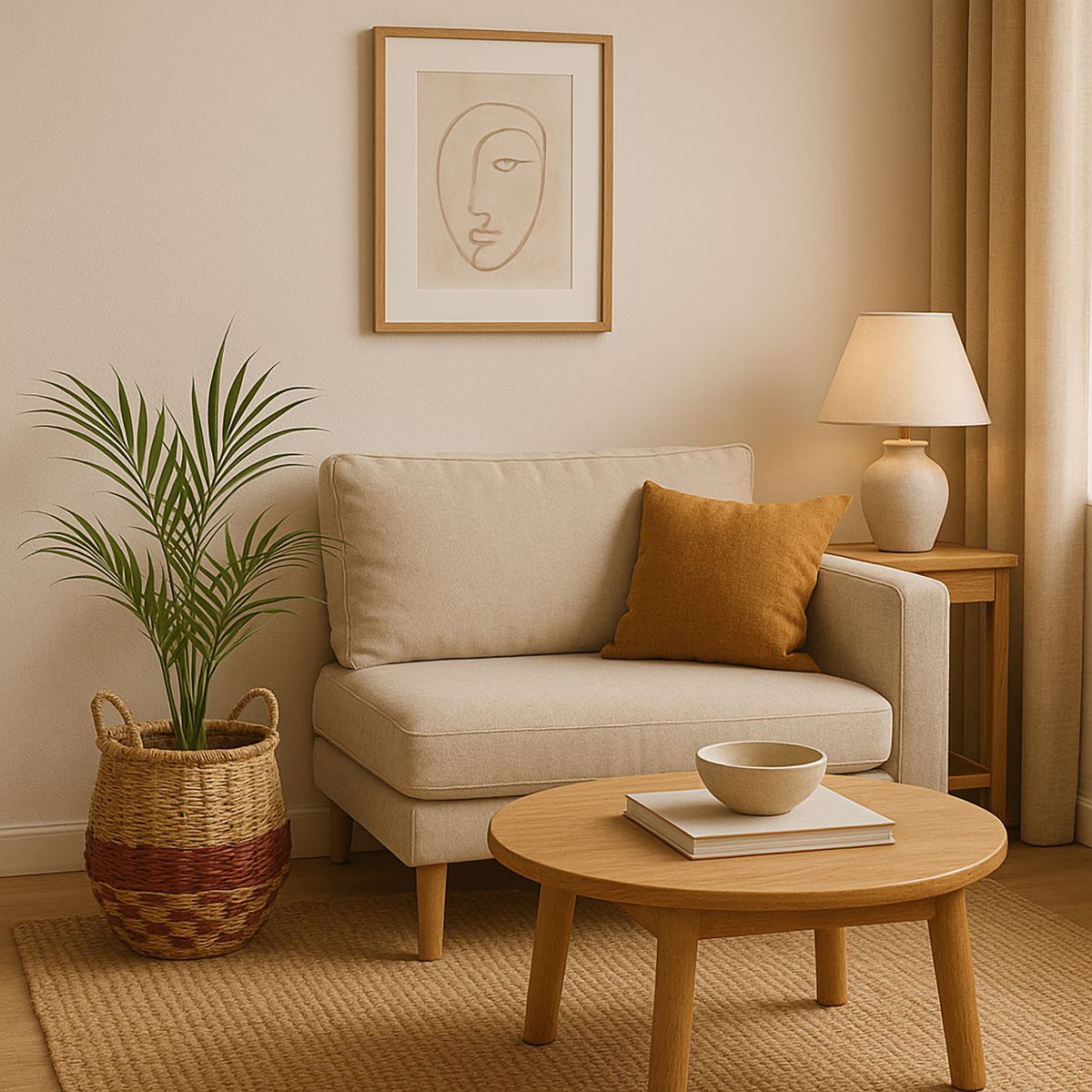 JUST HOME COLLECTION - Canasto 36x36 centímetros.