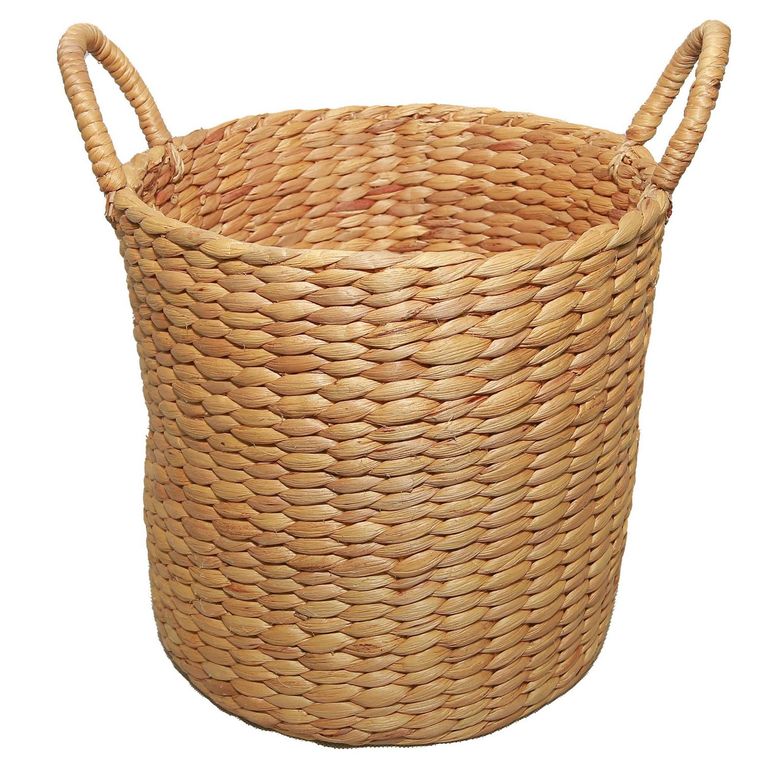 Canasto Decorativo Jacinto Agua 36X36 Cm Hogar Jardín