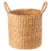 Canasto Decorativo Jacinto Agua 30X30Cm Boho Chic Hogar