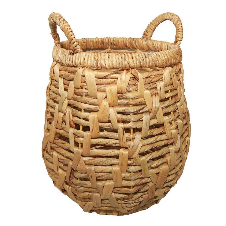 Canasto Decorativo Jacinto Agua 36X36 Cm Hogar Interior