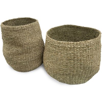 Imagen 2 del producto Canasto Decorativo Hierba Marina 35X45 Cm