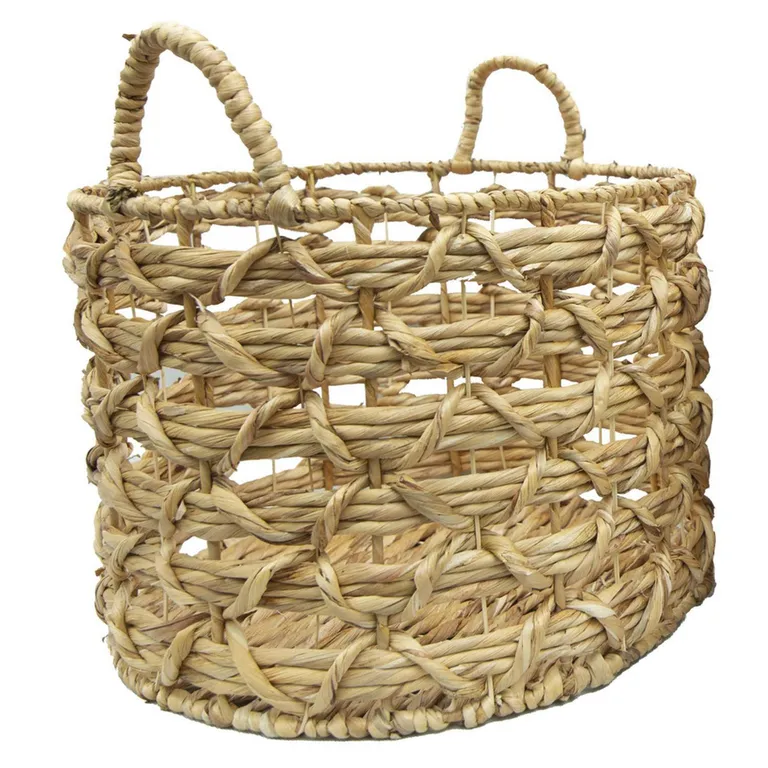 Canasto Decorativo Tanaca Jacinto Agua 42X42X31 Cm