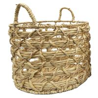 Canasto Decorativo Tanaca Jacinto Agua 42X42X31 Cm