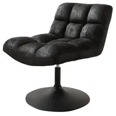 JUST HOME COLLECTION - Sillón 1 cuerpo Vidick 63.2x89.5x81.7 cm Negro