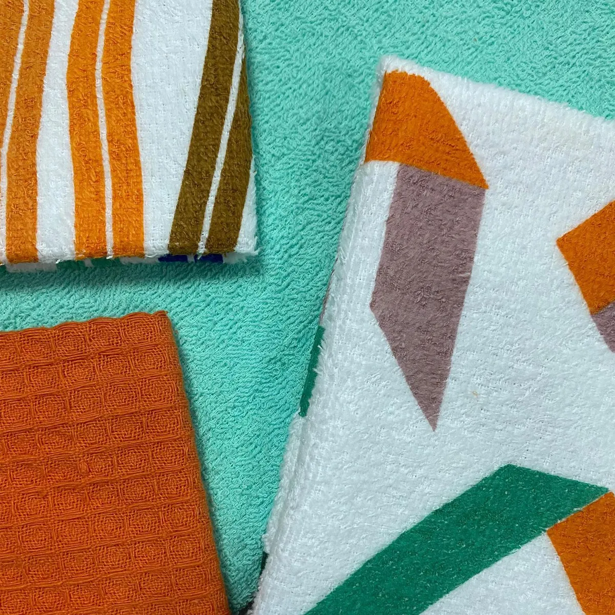 CASA BONITA - Set 6 paños de cocina algodón