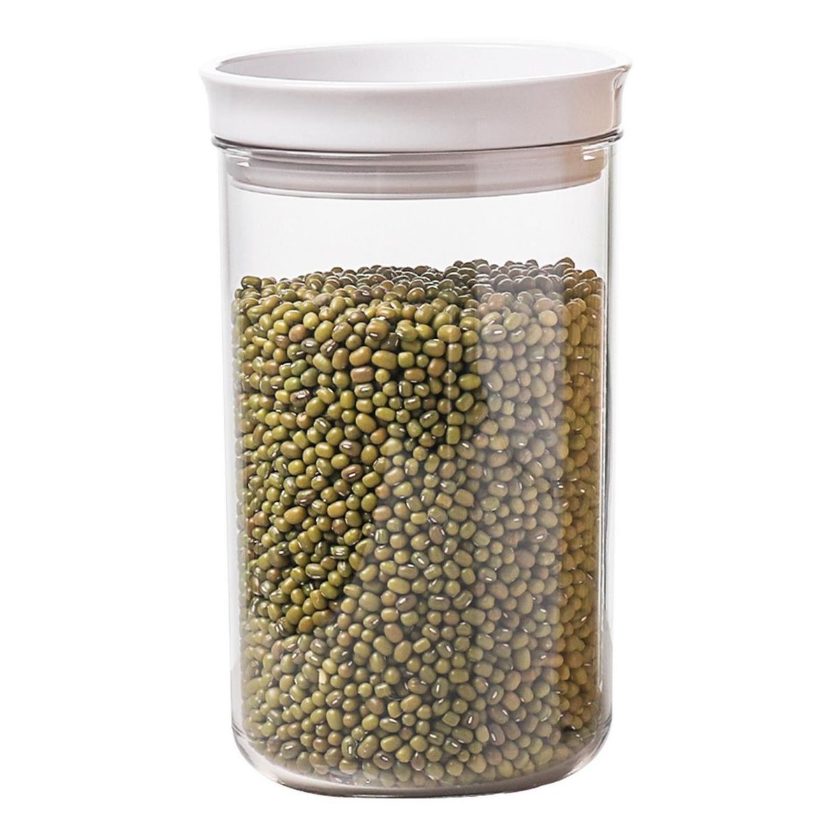 JUST HOME COLLECTION - Contenedor Hermético Redondo Acrílico 800 ml